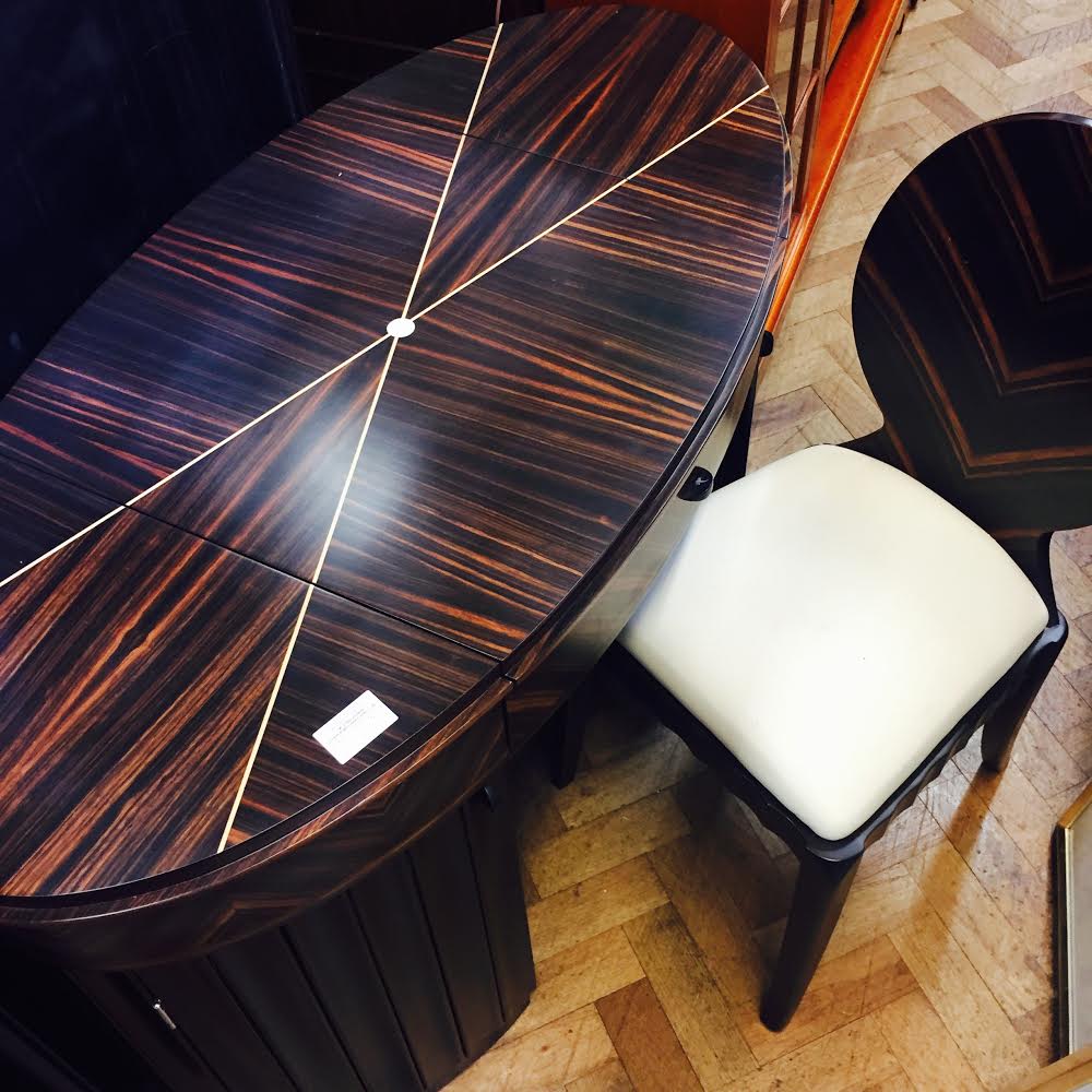 The Dog House Antiques Unusual Dressing Table and Chair